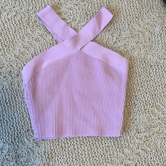 Babaton Sculpt Criss Cross Tank - Picture 1 of 3